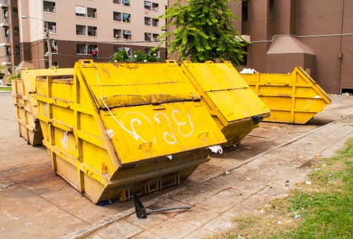 Exterior view of Tower Hamlets area for furniture disposal