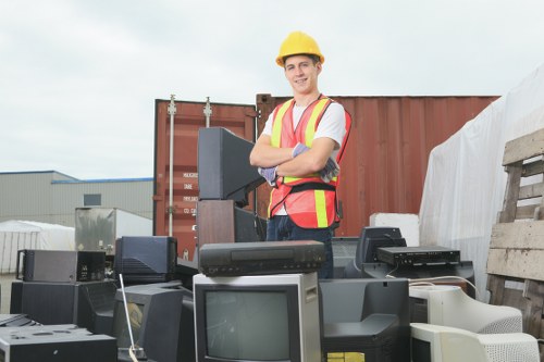 Office clearance planning documents and equipment in Tower Hamlets